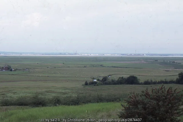 Historic landscape view from Northward Hill towards the Thames