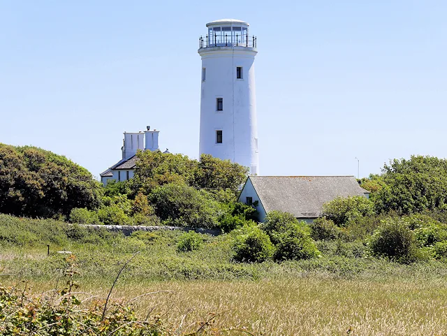 Old Lower Lighthouse building used by Portland Bird Observatory